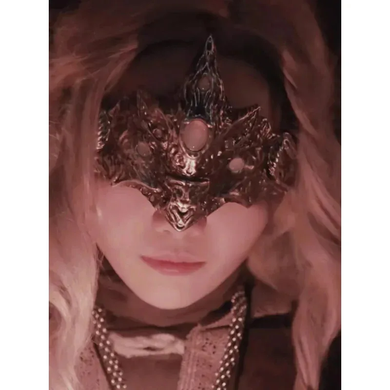 

DARK SOULS III series Fire Keeper Cosplay Eyewear Face Masquerist Crown Mask Halloween Carnival Party Masks For Womenx;4'b,5;y,8