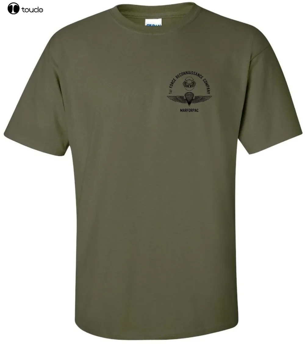Usmc United States Marine Corps Recon - 1St Force Reconnaissance Company Newest 2019 Men Fashion O-Neck Brand Men'S Tee Shirt