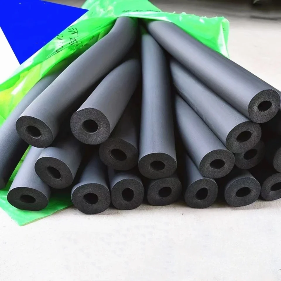 Good Price 1-3M Length Thermal Insulation Pipe Sponge Foam Rubber Tube EPDM foaming strip