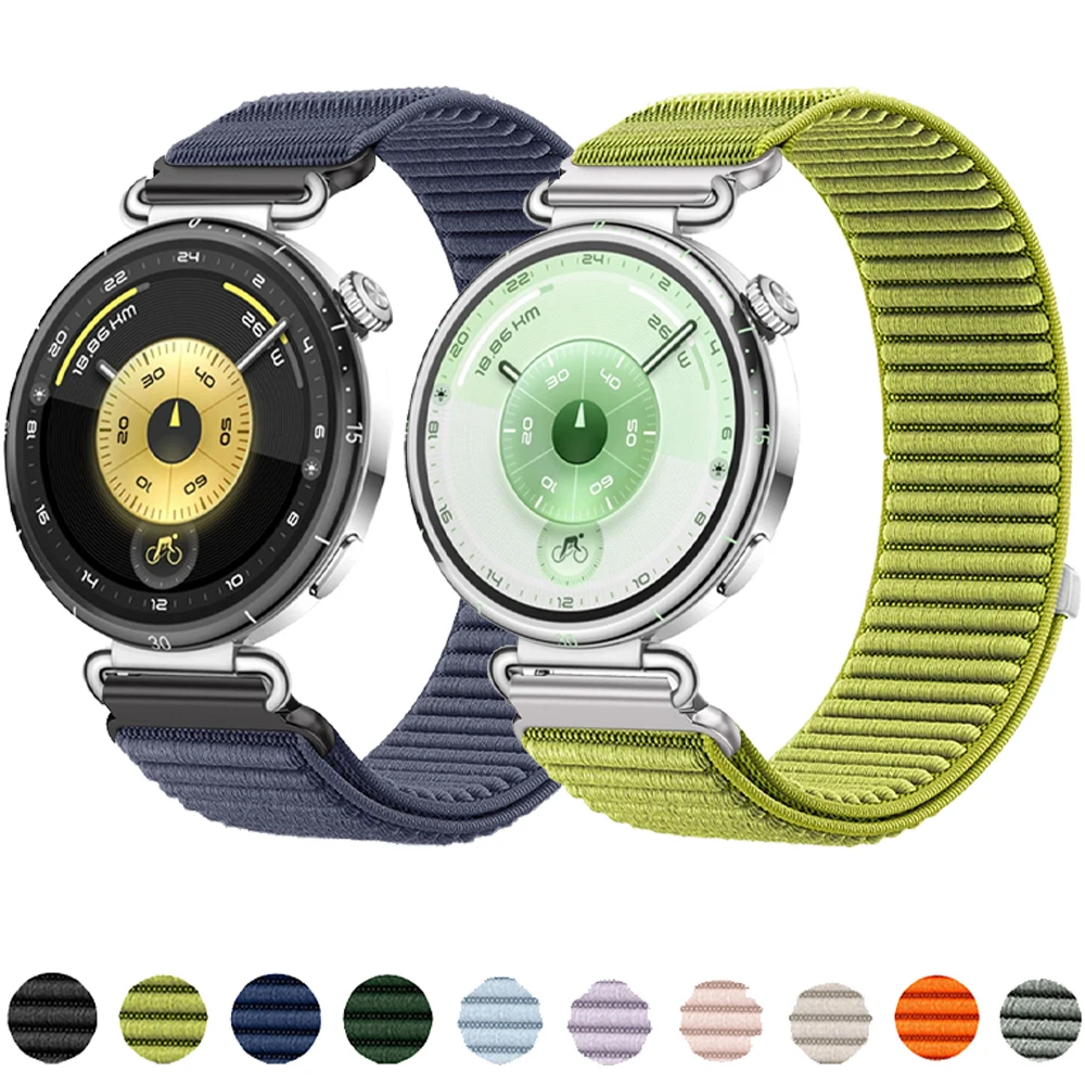 18 20 22mm Nylon Strap for Huawei Watch GT6 5 4 41/46mm Breathable Wristband for Oneplus Watch 3 43mm 46mm/Samsung Watch 7 6 5 4
