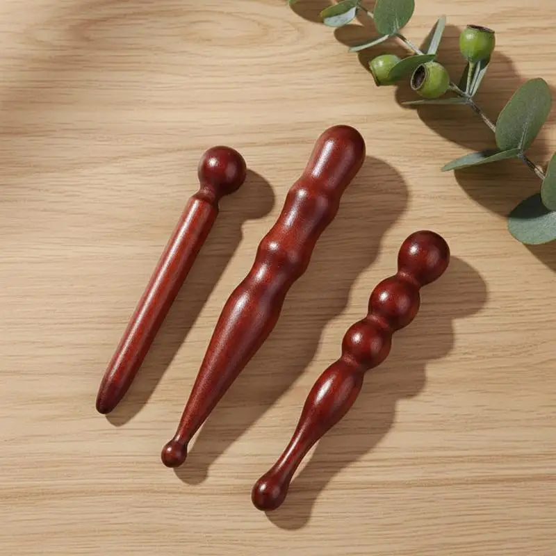 

Wooden Acupoint Stick Foot Head Body Massage Stick Meridian Massage Beauty Accessories Acupoint Massage Tool
