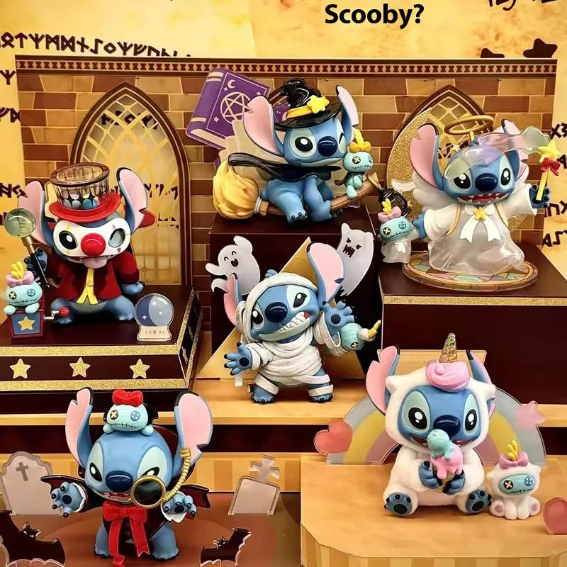 Hot items Disney Stitch Blind Box Weird Diary V2 Series Blind Box Anime Figures Mystery Box Collectible Cute Pvc Statue Doll