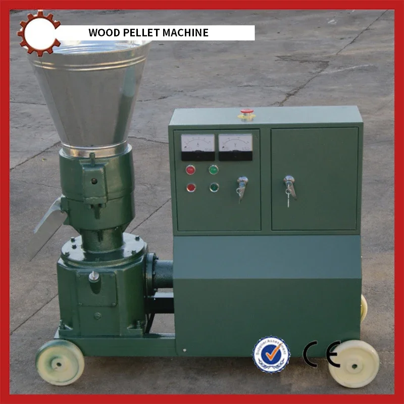 KL200C 7.5KW Pellet Mill Feed Wood Pellet Mill Machine Pelletpress 200-300kg/h Feed Pellet Forming Machine