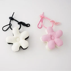 Double Sided Keychain Matching Bag Charm Flower Accessories Women Gift Cute Lanyard  Keychain