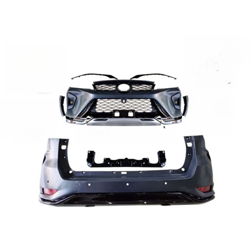 High Quality Fortuner 2015-2020 New Style Wide Body Kit Front Rear Bumper Auto Exterior Facelift Conversion Upgrade Parts