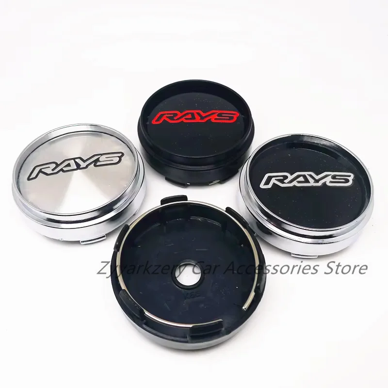 66mm Car Wheel Center Hub Cap for Rays Tokyo TE37 Dust-proof Covers Auto Styling Replacement Dust Hubcaps