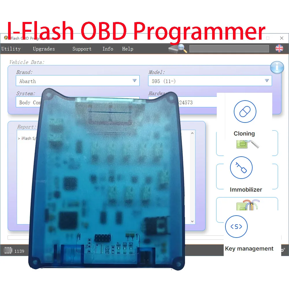 IFlash BCM Clone Tool OBD Programmer FULL Version ECU BCM BSI Tool OBD2 Immobilizer Pincode eading for Fiat ECU Diagnostic Tool