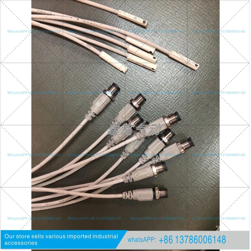 3-Wire (PNP) Magnetic Switch D-M9PSAPC with Front Plug, Cable Length 0.5M Spot