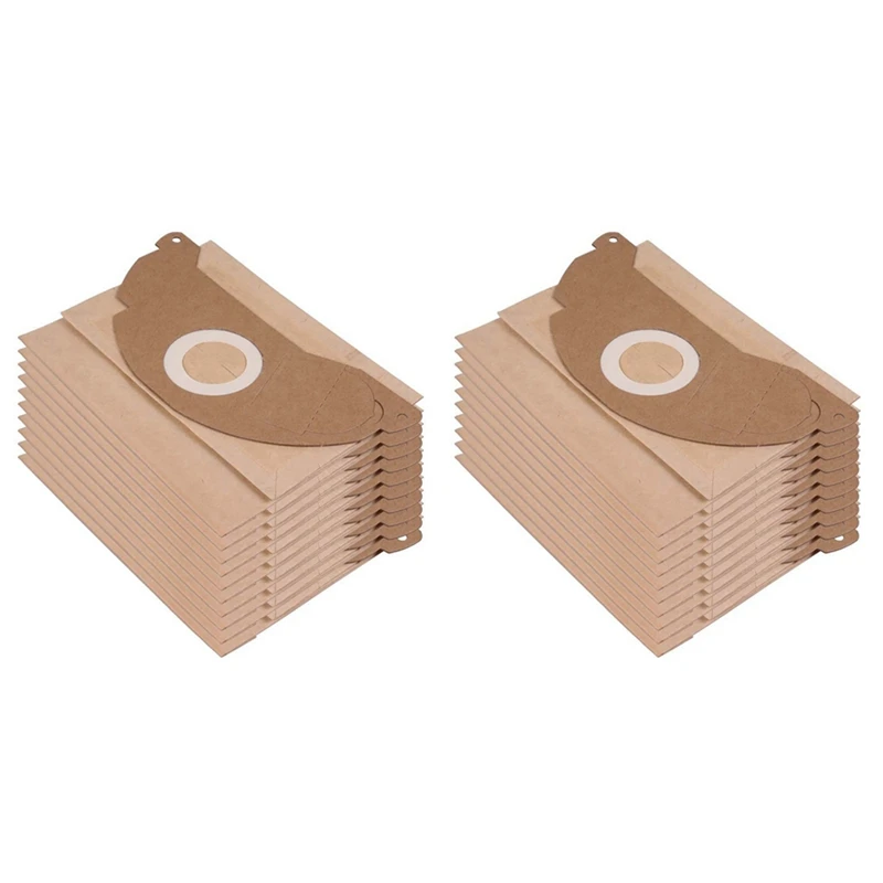 

X16A 2025 NEW-20 Paper Vacuum Cleaner Bags For Karcher 6.904-322.0 MV2 WD2 A2003 A2004 Compatible Vacuum Dust Bags