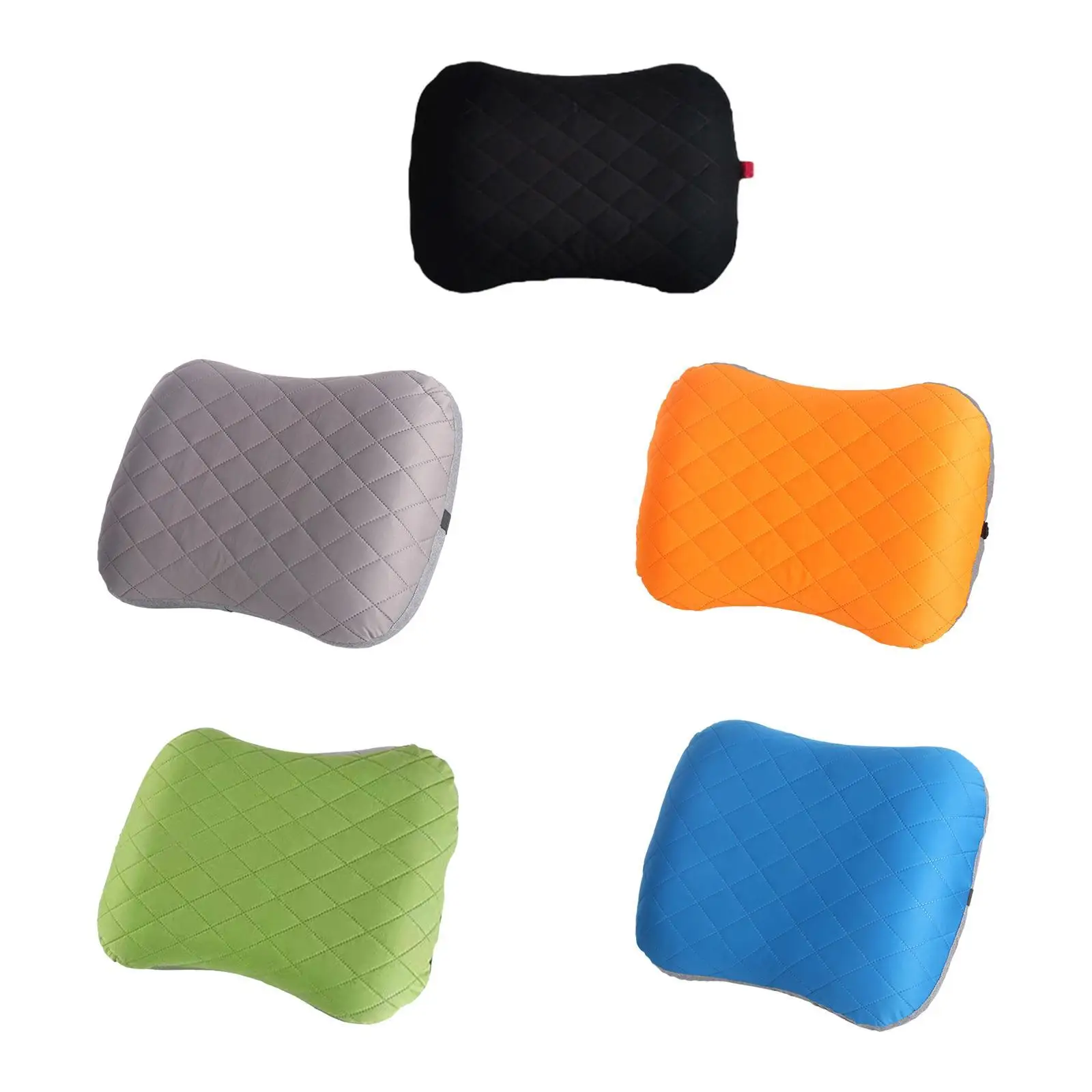 Travel Pillow Ergonomic Gifts Foldable Camp Pillow Inflatable Camping Pillow for Napping Desk Rest Traveling Camping Backpacking