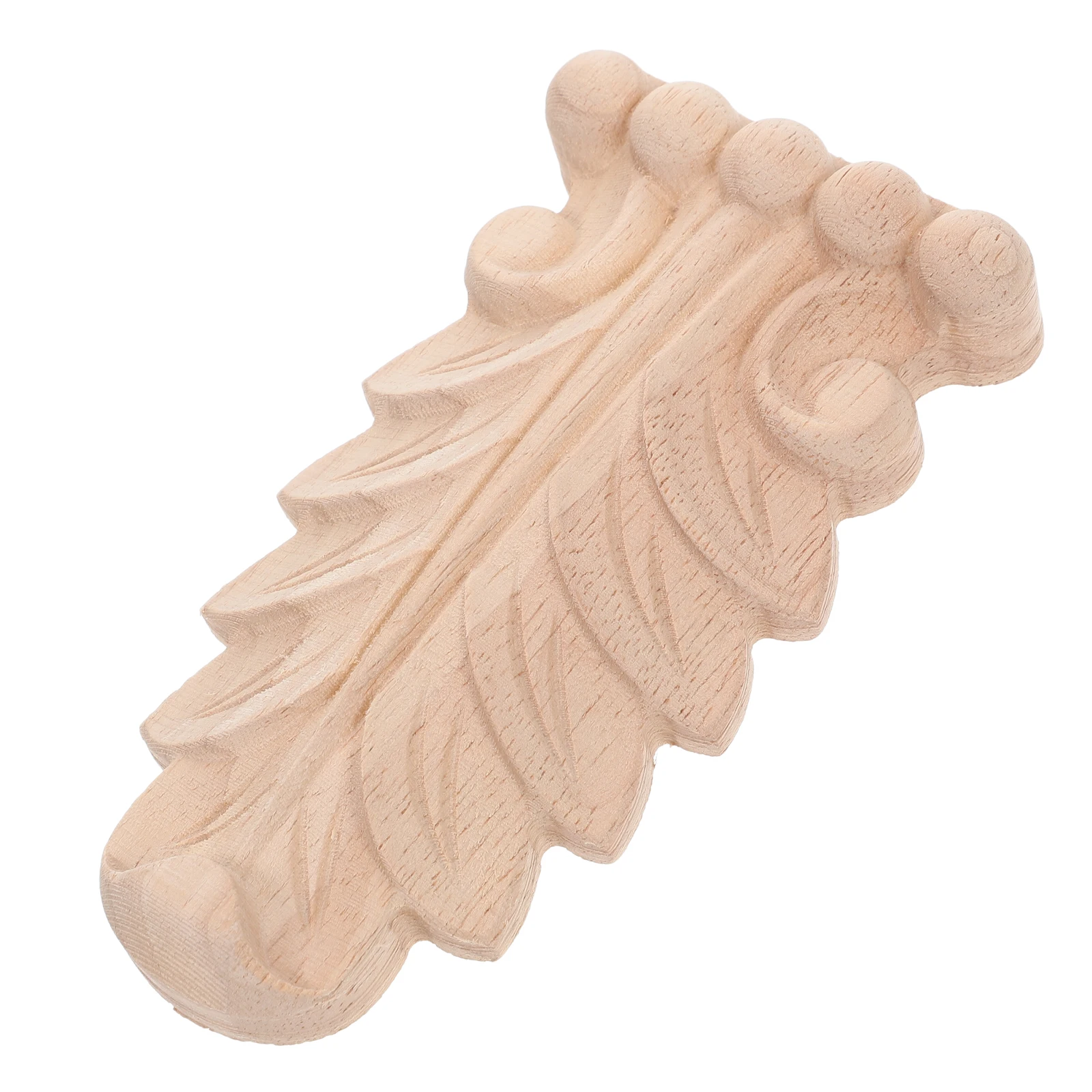 

Wood Carved Appliques Unpainted Vintage Home Decor Accessories Furniture Beige Wood Corbels Intricate Design Sturdy Material