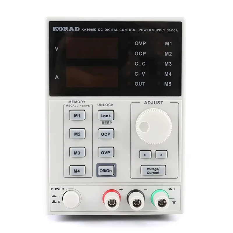 KA3005P Hochpräzises programmierbares Gleichstromnetzteil 30 V 5 A Einstellbares digitales Labornetzteil RS232 USB-Schnittstelle 220 V