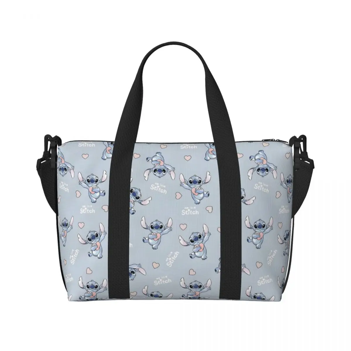 

Женская сумка-тоут для покупок с принтом на заказ, большая вместительная милая пляжная дорожная сумка для спортзала с героями мультфильмов