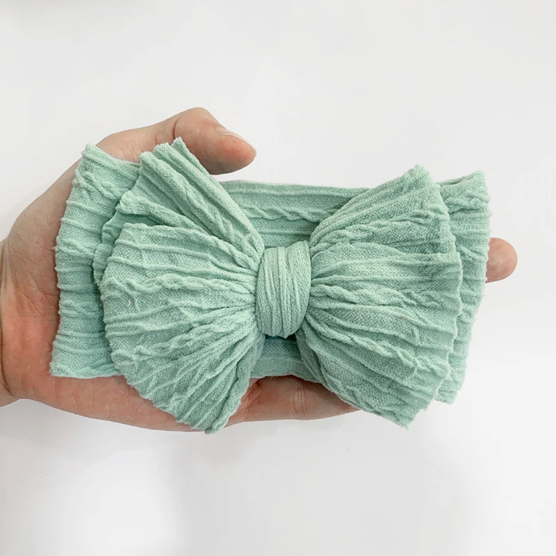 Baby Mädchen Bögen Stirnband Neugeborenen Turban Haarbänder Kinder Rot Kopf Band Outdoor Kleinkind Kinder HeadWrap Haar Zubehör – Detail 9