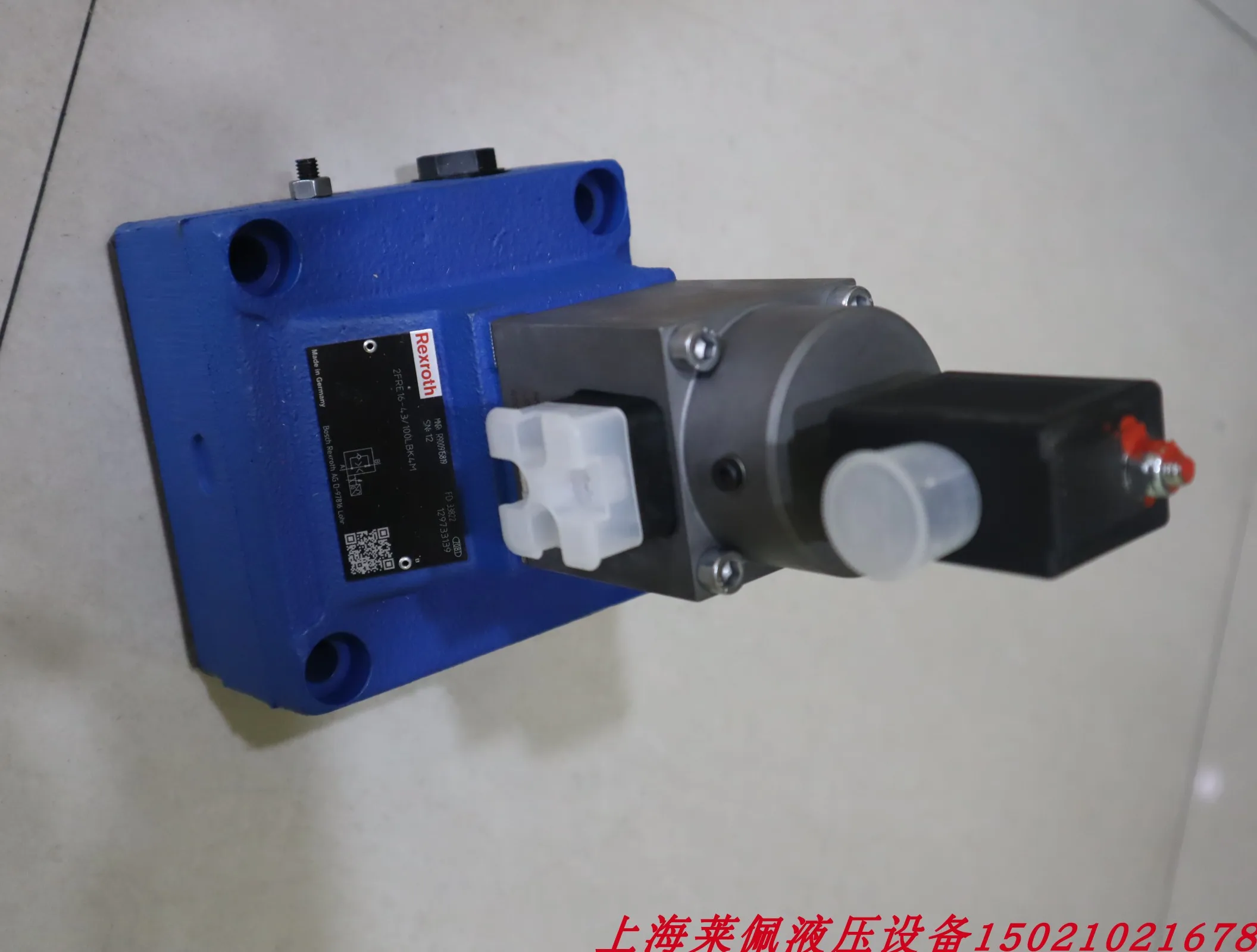 2FRE16-43/100LBK4M R900915819 German Rexroth REXROTH Proportional Flow Valve