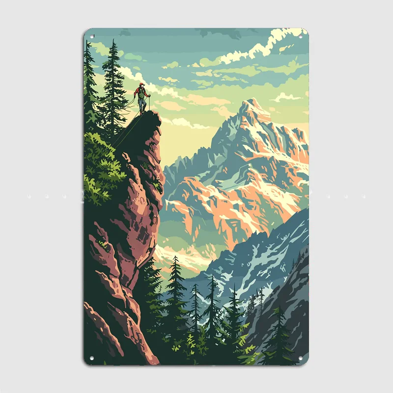 Poster Pemandangan Gunung, Pap - Custom Map Poster ulasan dan harga