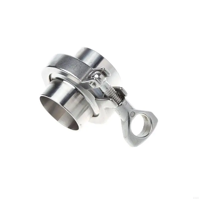 

090E 38mm 1.5" OD SS304 Sanitary Pipe Weld Ferrule + for Tri Clamp + PTFE Gasket Set