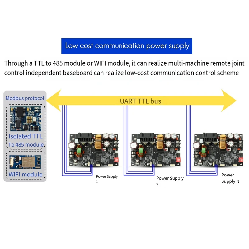 900W DC CNC Antihypertensive Boost Converter 6-70V Adjustable Power Supply Input Constant Voltage Module