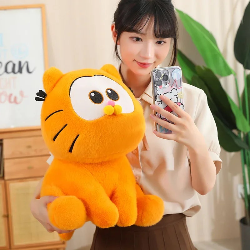 25-55cm MINISO Garfield peluche bambola brutto gattino gatto grasso bambola di pezza Garfield gattini peluche decorazione della stanza del