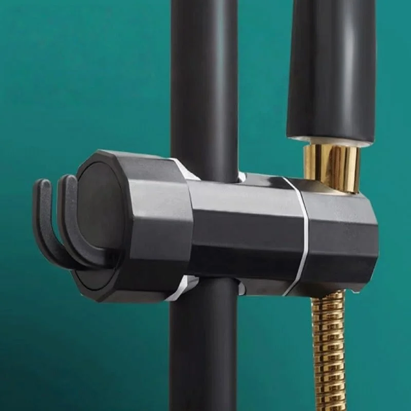Shower Head Support Bathroom Accessories Shower Stand Bracket Shower Faucet Mount Shower Head Holder for Slide Bar Adjustable