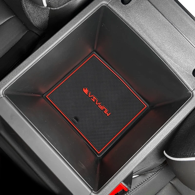 For Hyundai MUFASA 2023 Door Slot Pad Water Cup Pad Storage Anti Slip Pad Interior Decoration Modification