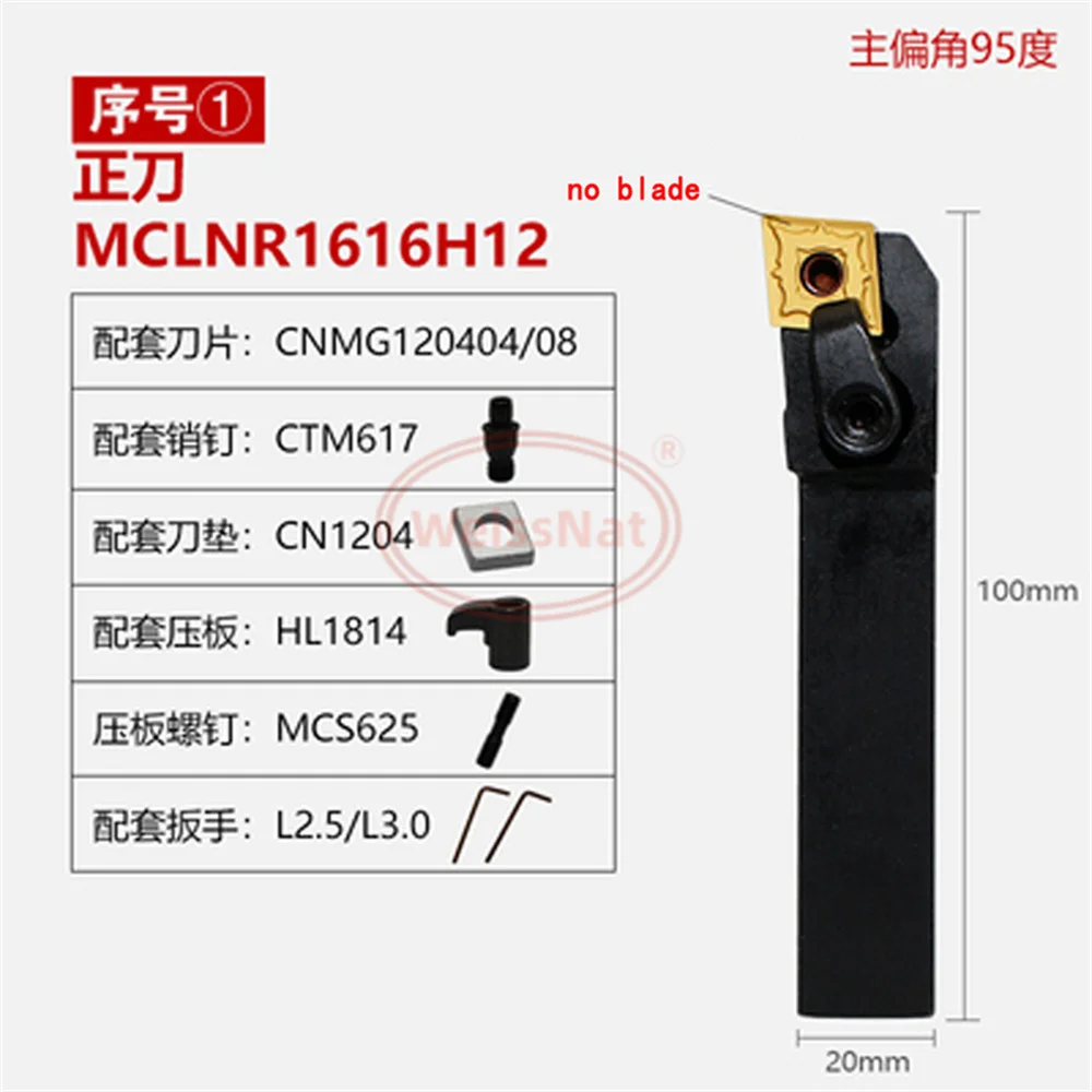 Portautensili per tornio CNC, lama a forma di diamante, cerchio esterno, portautensili per foro interno, MCLNR/L MCBNR/L MCGNR/L MCKNR/L MCSNR/L MCMNN