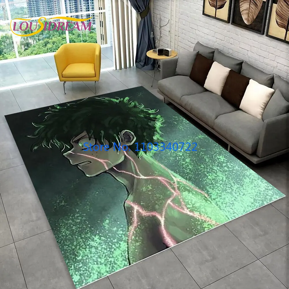 My Hero Academia, Japan Anime Area Rug Carpets 120x160cm Decor for Living Room Children's Bedroom Sofa Bathroom Kids Floor Mat