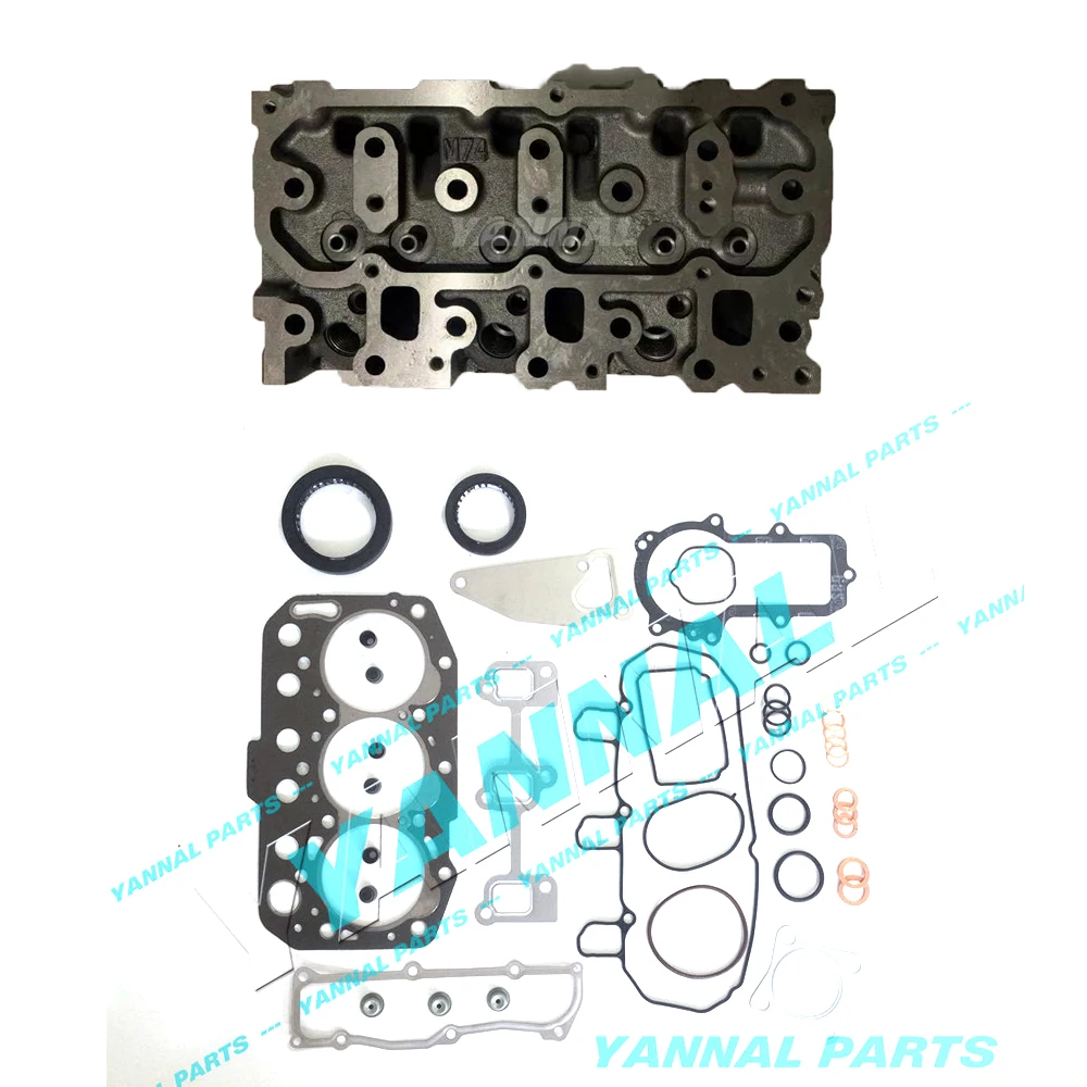 

Competitive Price 3TNM74 Complete Cylinder Head Assy & Full Gasket Set fits For Yanmar Engine