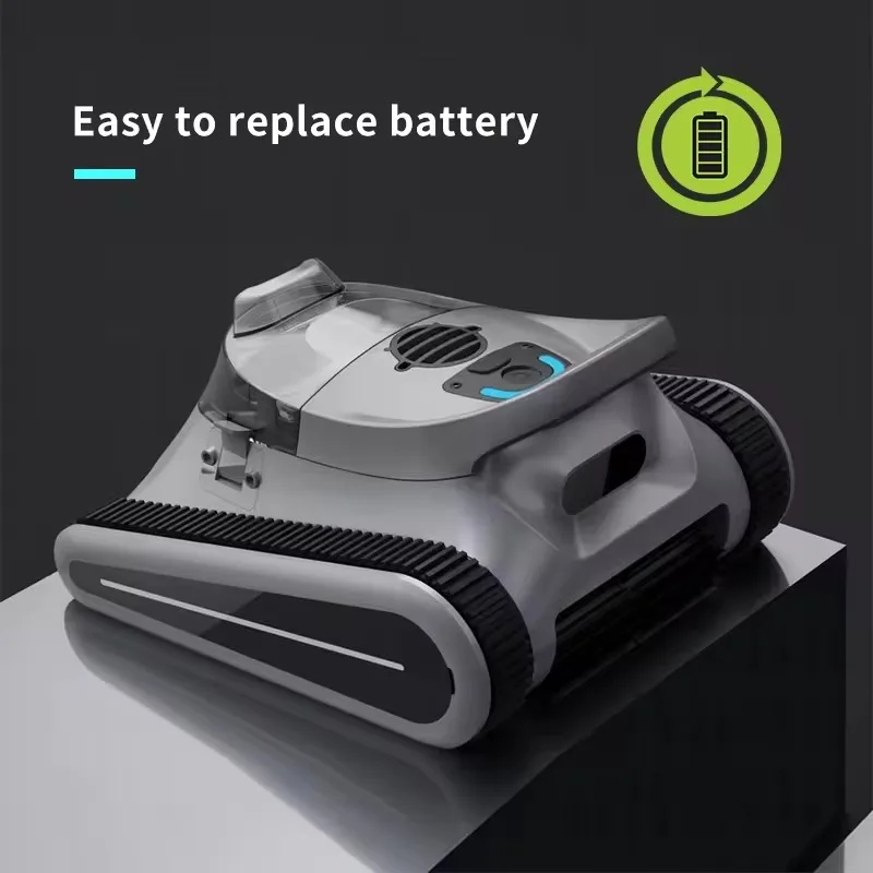 مكنسة كهربائية لحمام السباحة لتسلق الجدران - معدات تنظيف جدار حمام السباحة الفعالة