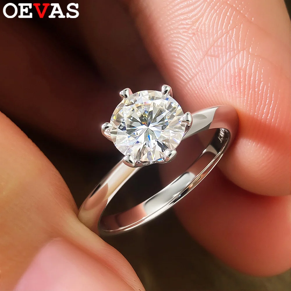 oevas-05ct-10ct-ラウンド-6-爪モアッサナイトリング女性用-s925-シルバーメッキ-18k-ゴールドクラシック結婚指輪ファインジュエリーギフト