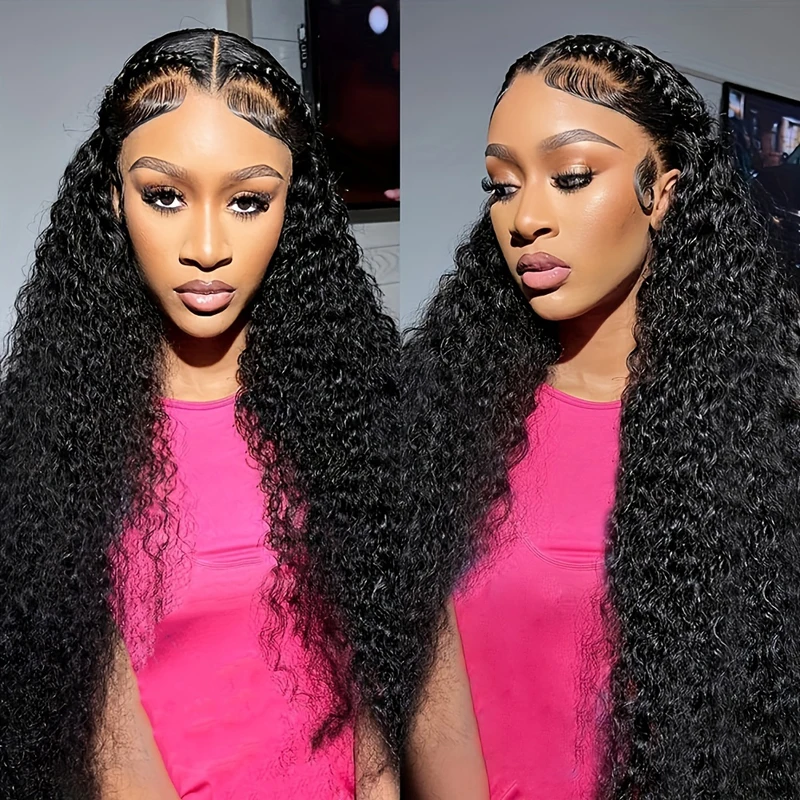 hd Lace Human Hair Curly Wigs Deep Wave Lace Frontal Wig 13x6 HD Lace Front Wig 13x4 Transparent Lace Wigs For Women Choice