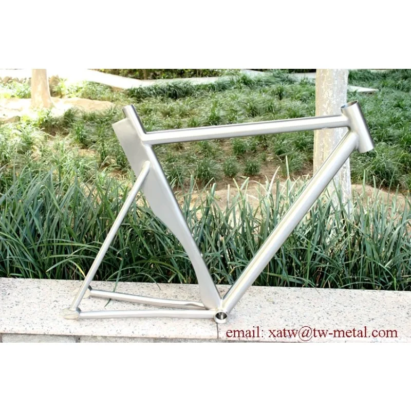 Titanium Track Bike Frame Single Speed Titanium TT Bike Frame Ti Aero Bike Frame 700C