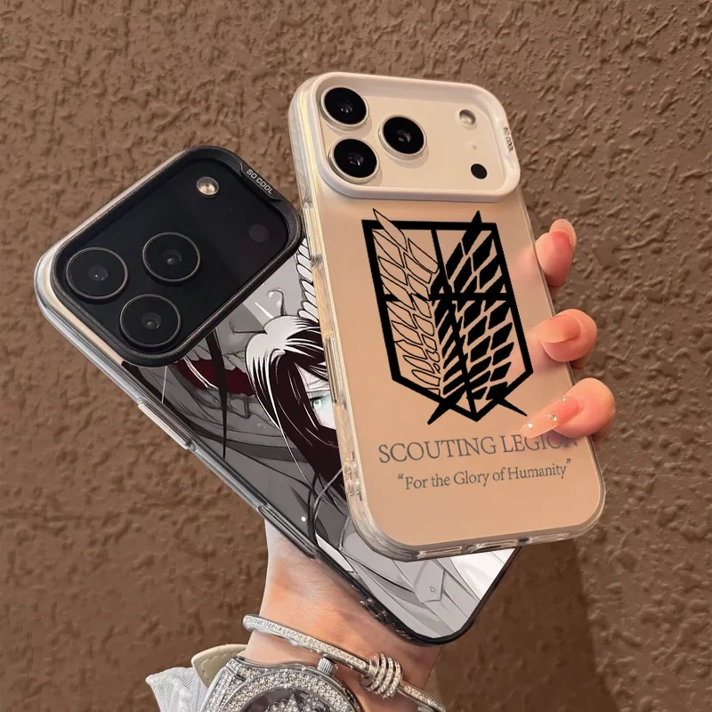 Anime A-Attack On T-Titan Eren Casing For Samsung Galaxy S25 Edge S24 S23 S22 S21 S20 Plus Ultra FE A17 A07 A56 A36 Hard Cover