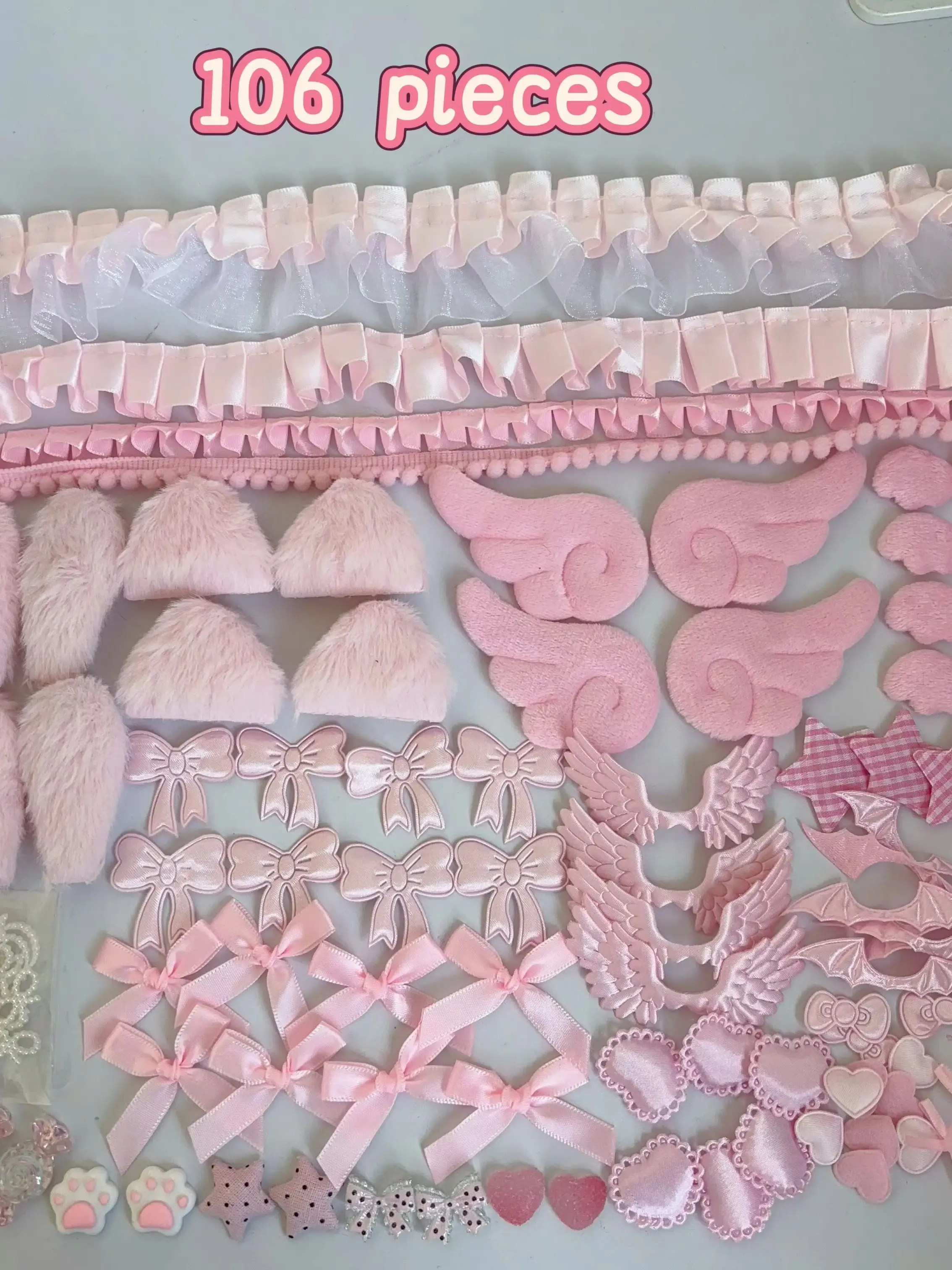 106-Piece DIY Accessories Materials Set description 2