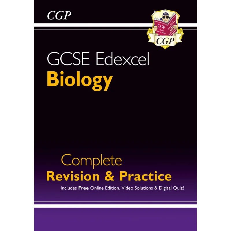 

New GCSE Biology Edexcel Complete Revision Practice Includes Online Edition Videos Quizzes CGP BOOKS 9781782948803