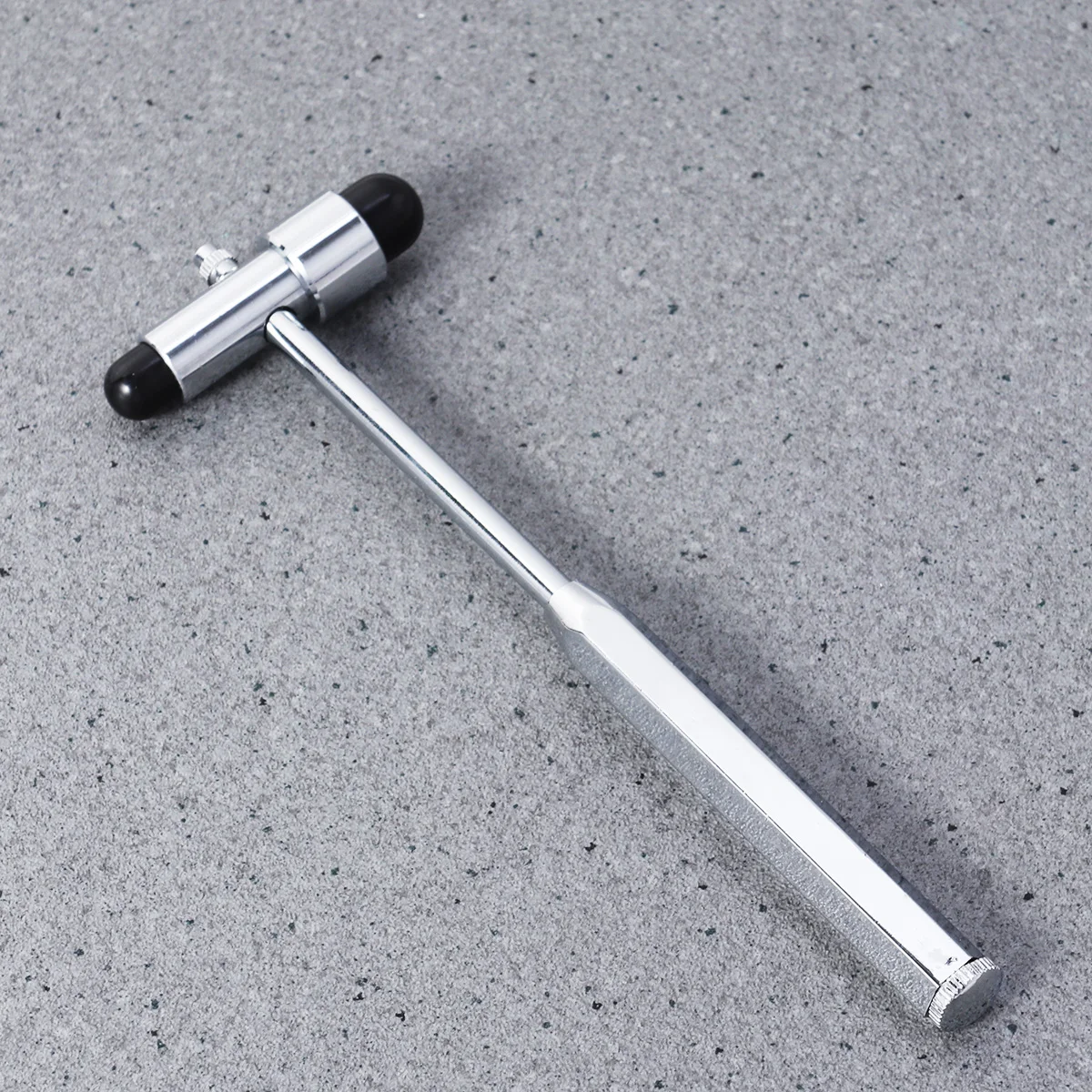

Multifunctional Percussion Hammer T Shaped Medical Diagnosis Hammer for Knee Reflex (Black)