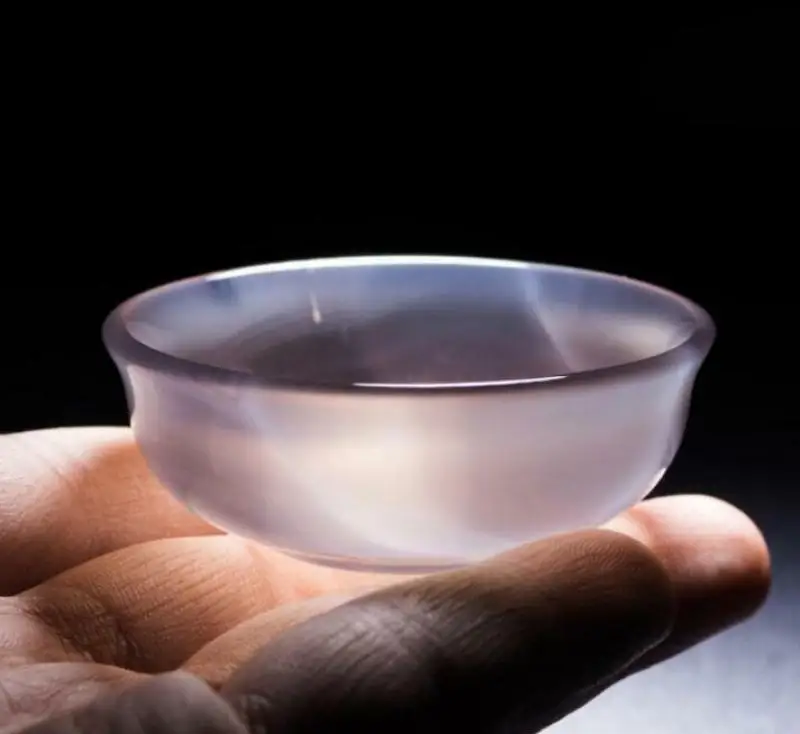 Chinese Collection Primary Color Agate Tea Cup Kung Fu Tea Set Accessory