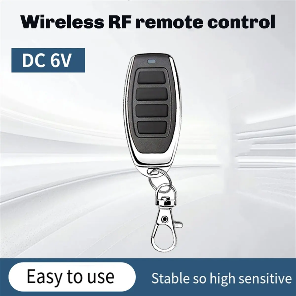 Super Sale Garage Door Remote Control 433MHz 4-Button Automatic Gate Opener Garage Remote Control Duplicator