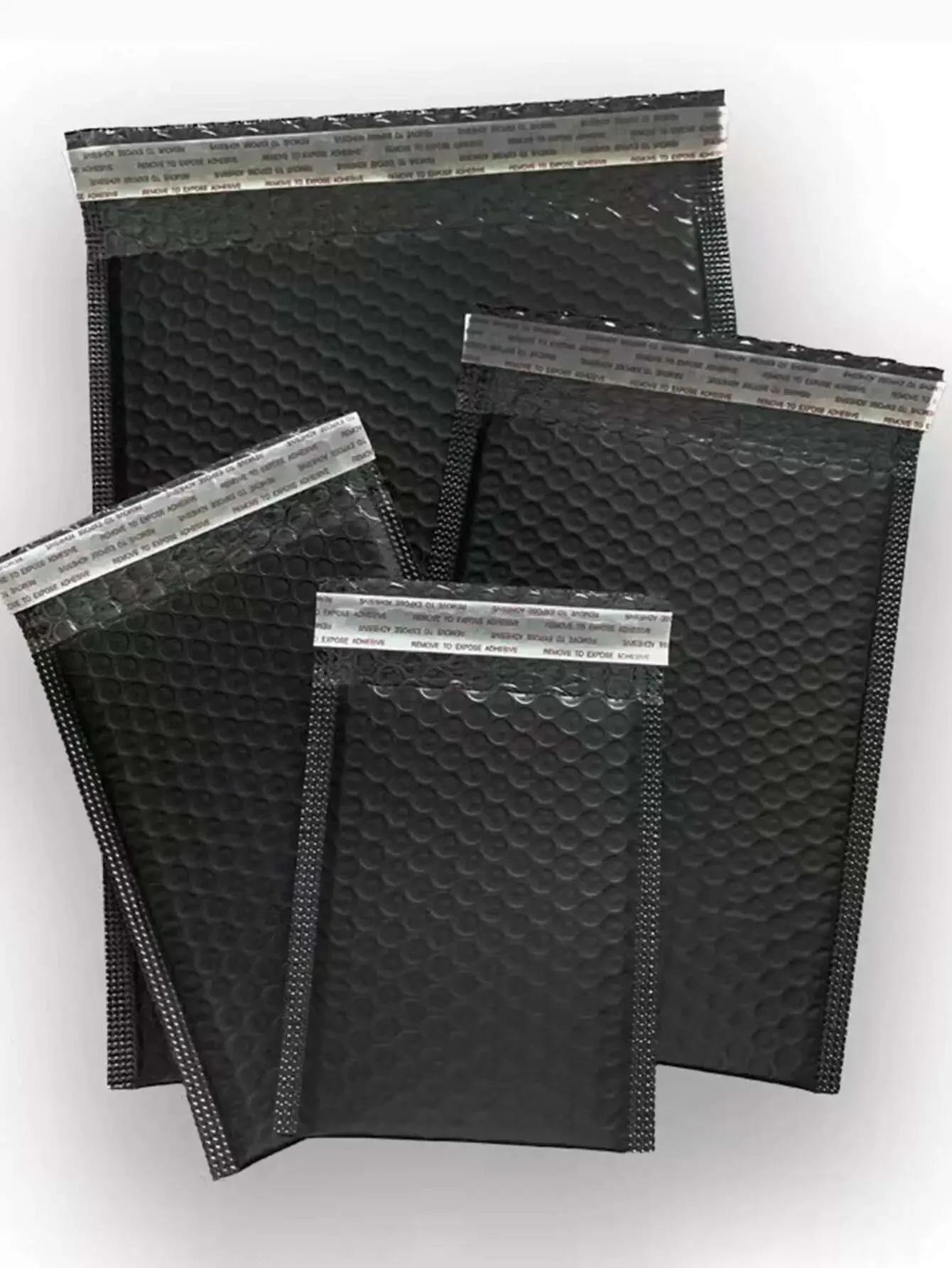 

1set/10pcs Black Bubble Mailer Bag Back To School