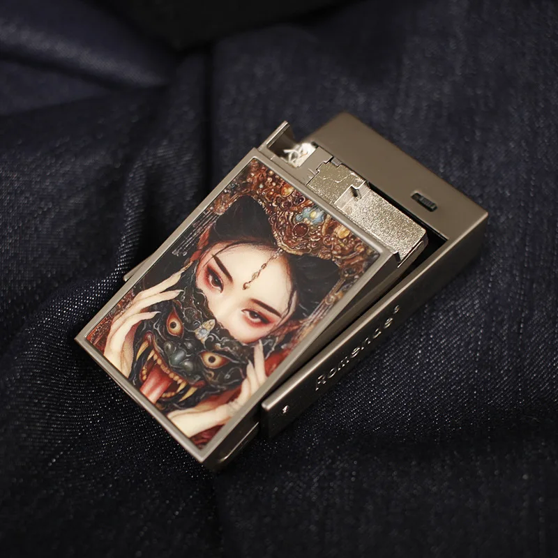2026 Voice Controlled Electric Kerosenes Lighter with Intelligent Induction Ignition Color Painting Process Drawer Machine