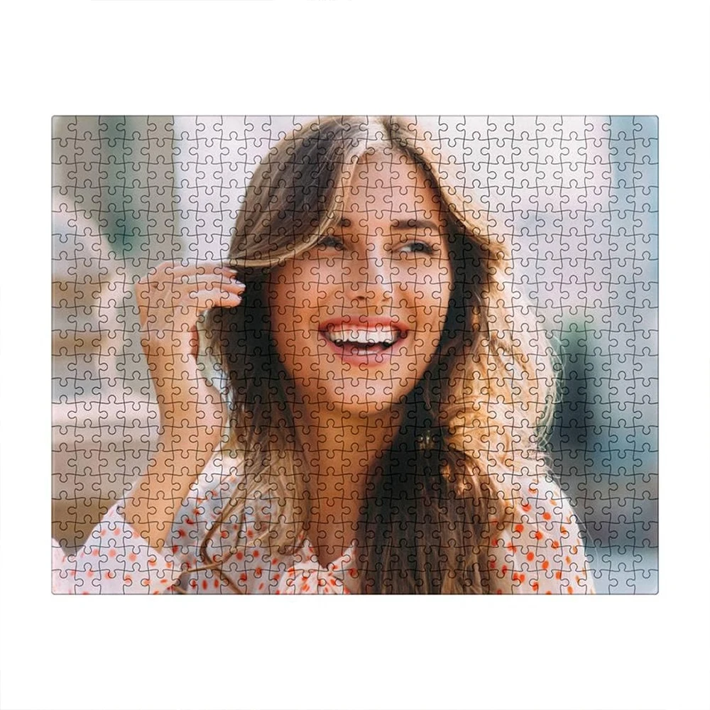 35/300/500/1000pcs Personalized Custom Photo Puzzle photo Pet Birthday Wedding Gift Anniversary Valentine's Day Valentine Day