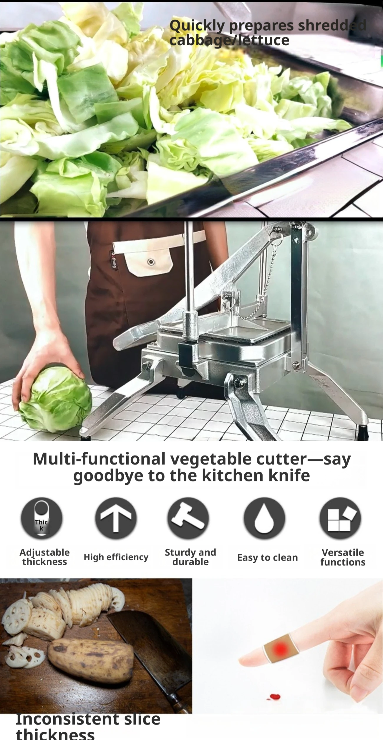 เครื่องหั่นเฟรนช์ฟรายส์เชิงพาณ - Commercial French Fry Cutter บทวิจารณ์และราคา