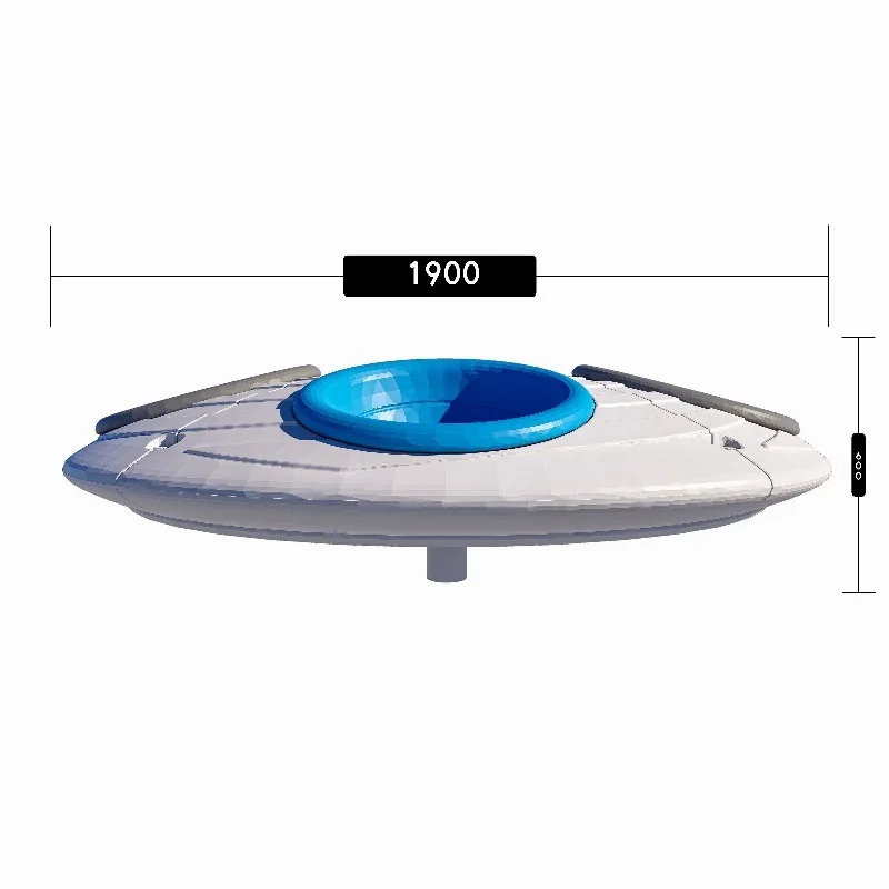 Children's entertainment center - themed 5-piece rotating amusement facilities outdoors