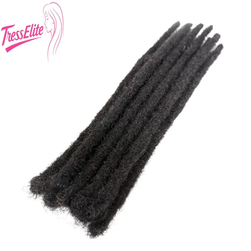 

Настоящие волосы 0,6 см, парик ручной работы с грязной косой, упаковка из десяти штук, черная коса для косплея, парик с косой в стиле регги, дреды, больше цветов на выбор из