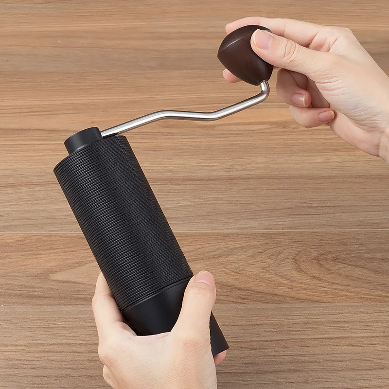 

Портативная ручная мельница для кофе в зернах емкостью 30 г, кофемолка с рукояткой для путешествий, кемпинга, офиса, эспрессо, наливания