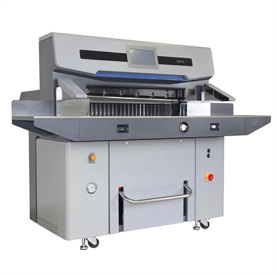 SG-9211D A1 Size Heavy Duty Hydraulic Paper Cutter 92CM 36 Inch Automatic Paper Cutter Cutting Machine Made in China