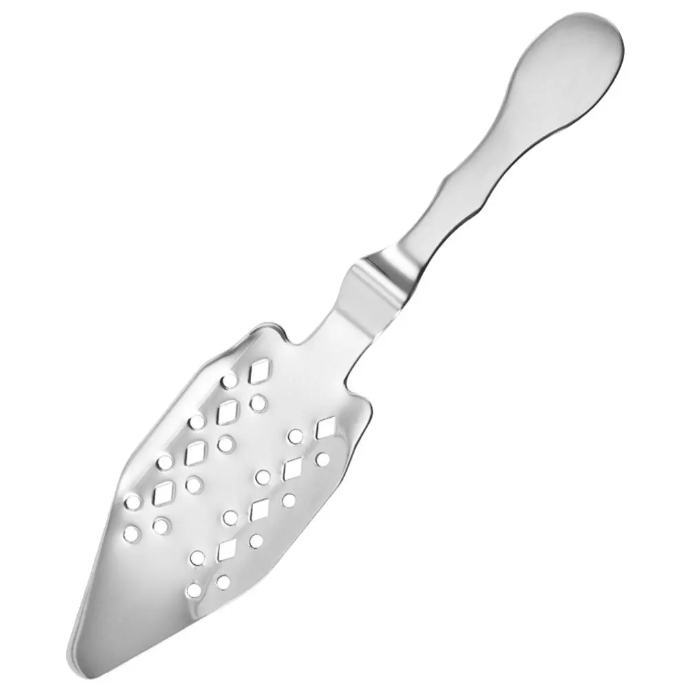 

Absinthe Spoon Stainless Steel Hollow-Out Absinthe Dripper Bar Use Cocktail Filter Multi-Function Wormwood Spoon Bar Accessory