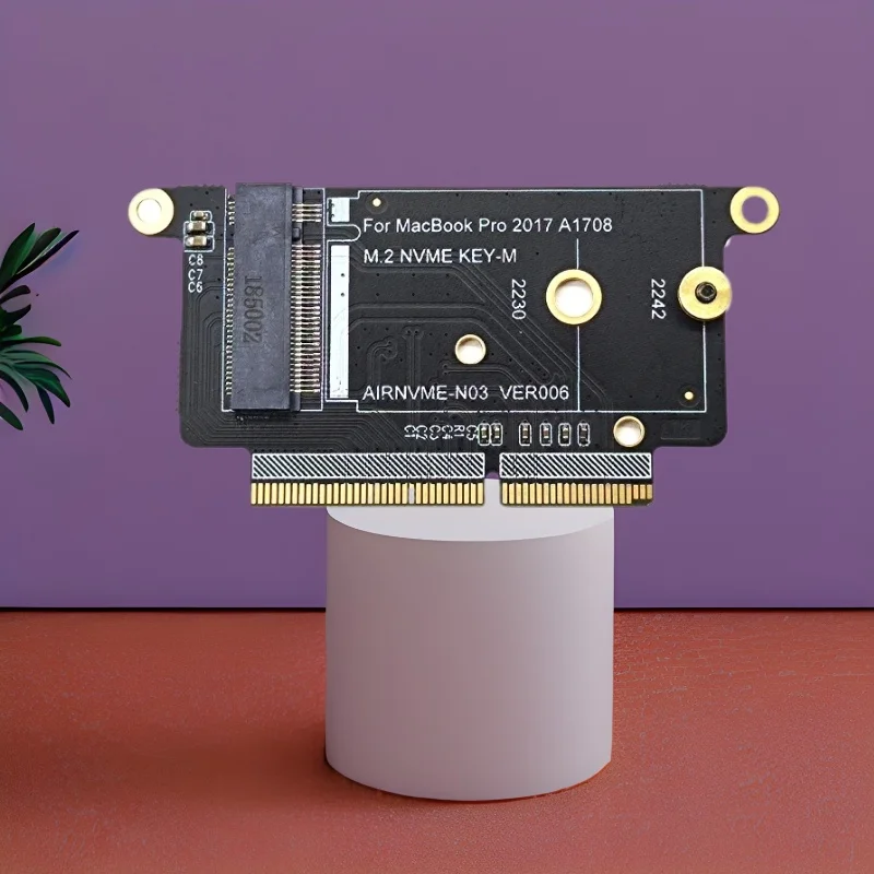 

A1708 SSD-адаптер NVME M2 NGFF SSD-адаптер для Macbook Pro Retina 13 дюймов A1708 2016 2017 Карта конвертера для ноутбука Macbook A1708