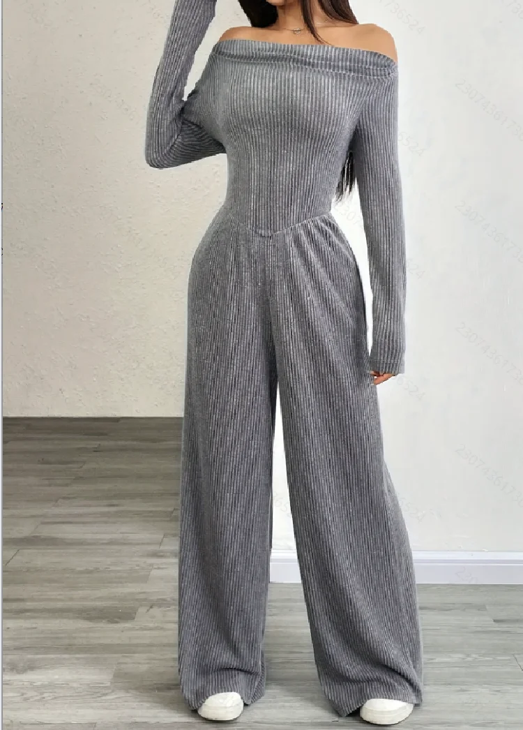 

Новый элегантный однотонный женский классический костюм с асимметричными плечами, модный однотонный женский костюм