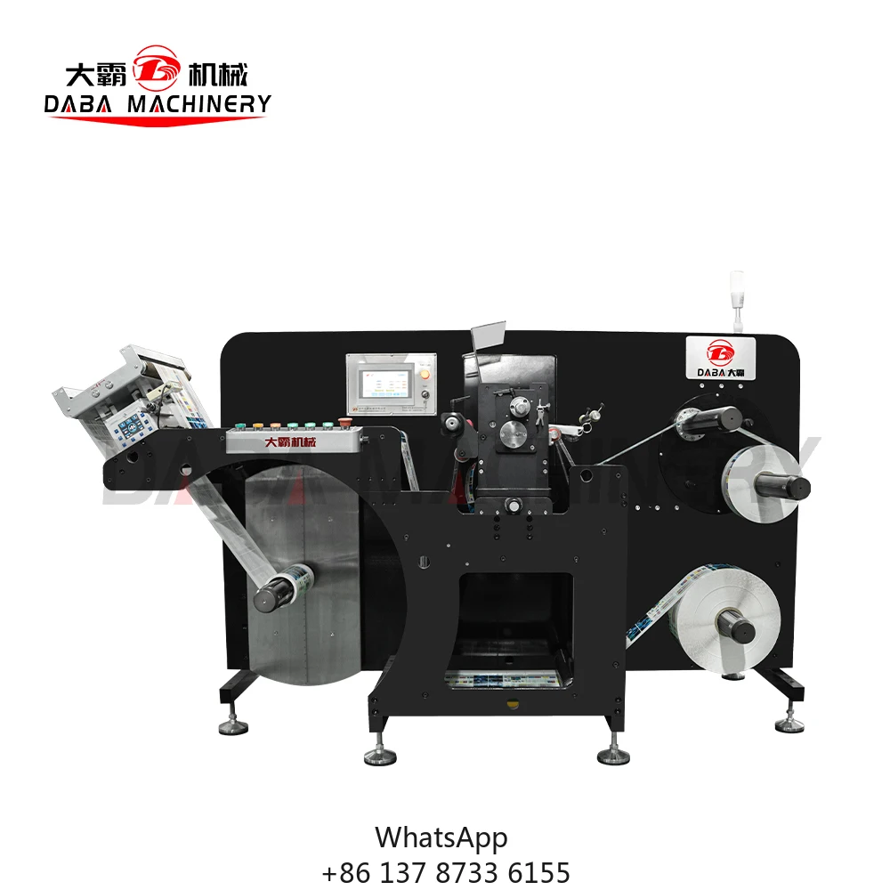 

350m/min Label Slitting Machine Fully Automatic Rotary Adhesive LabelSlitting Rewinder